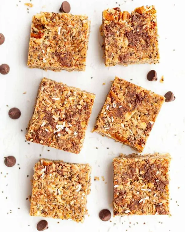 Vanilla Almond Chia Seed Bars
