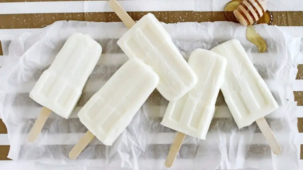 Vanilla Honey Popsicles