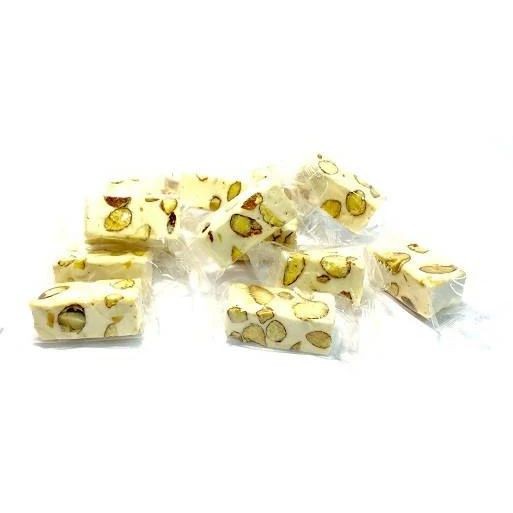 Vanilla Pistachio Nougat Squares