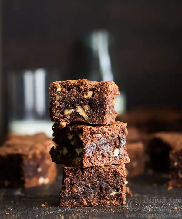 Vegan Amaranth Flour Brownies