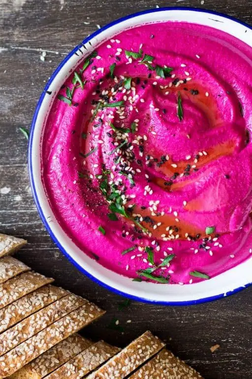 Vegan Beetroot Hummus