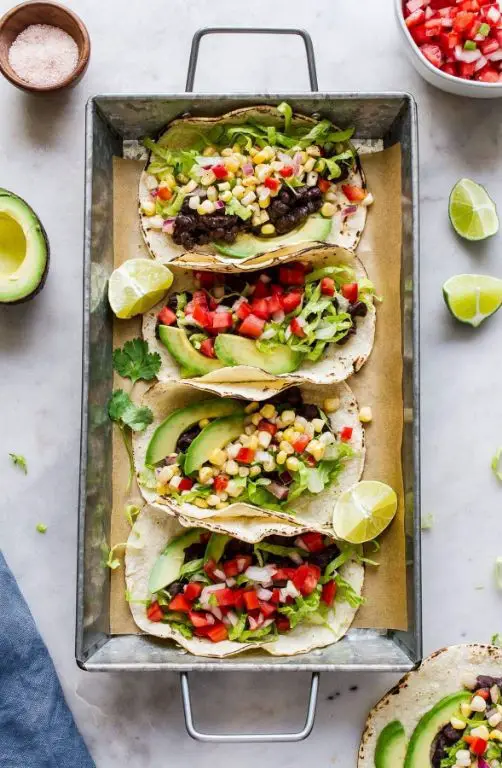 Vegan Black Bean Tacos