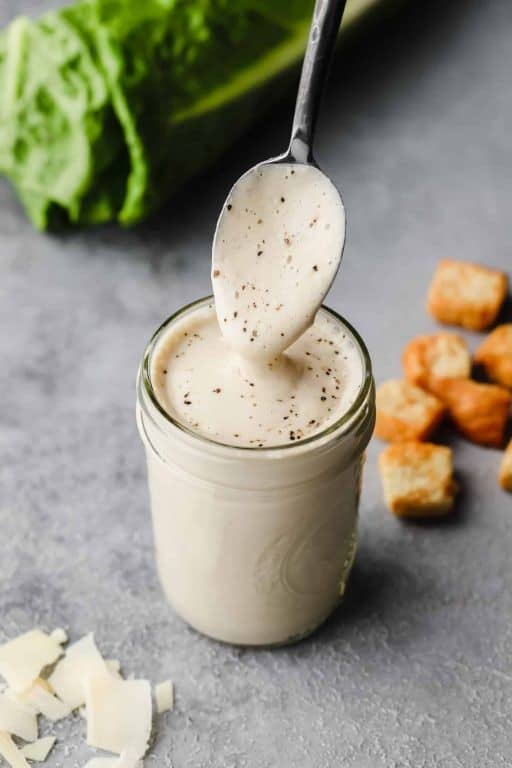 Vegan Caesar Dressing with Cashews