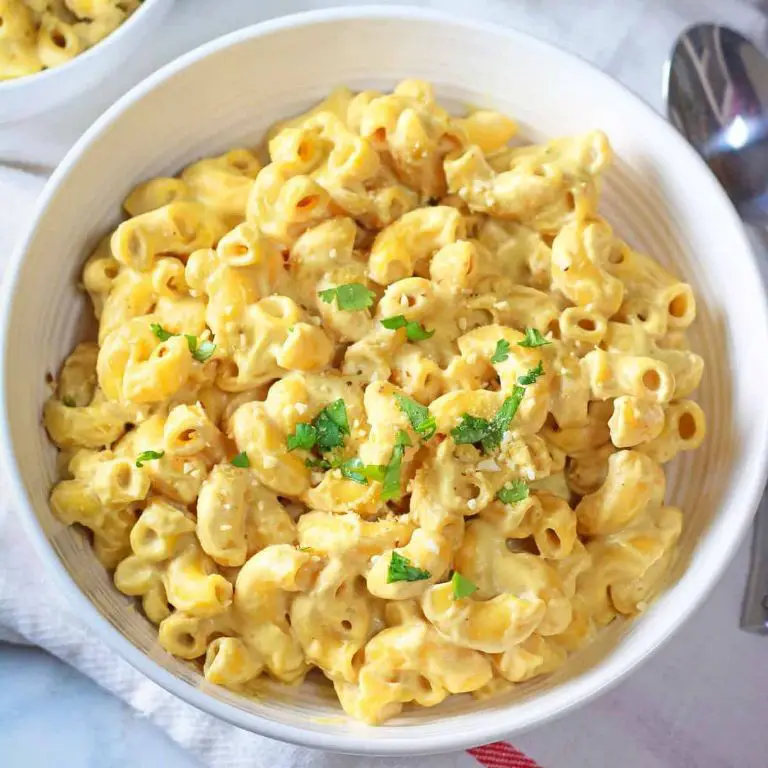 Vegan Cashew Mac and Cheese