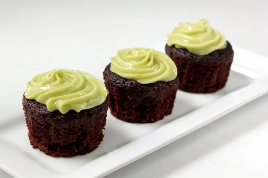 Vegan Chocolate Avocado Cupcakes