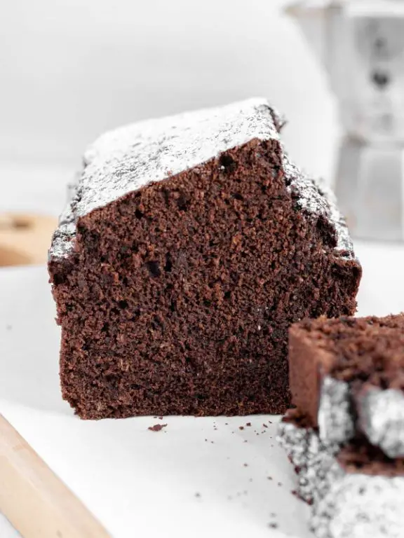 Vegan Chocolate Pound Cake with Coconut Milk