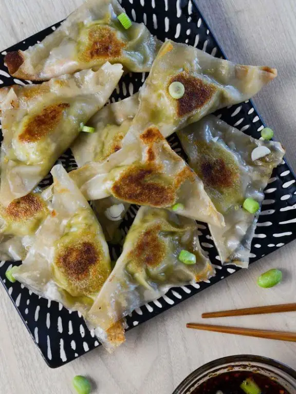 Vegan Edamame Dumplings