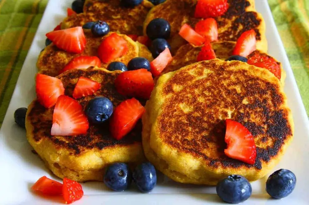 Vegan Hoe Cakes with Flaxseed Egg