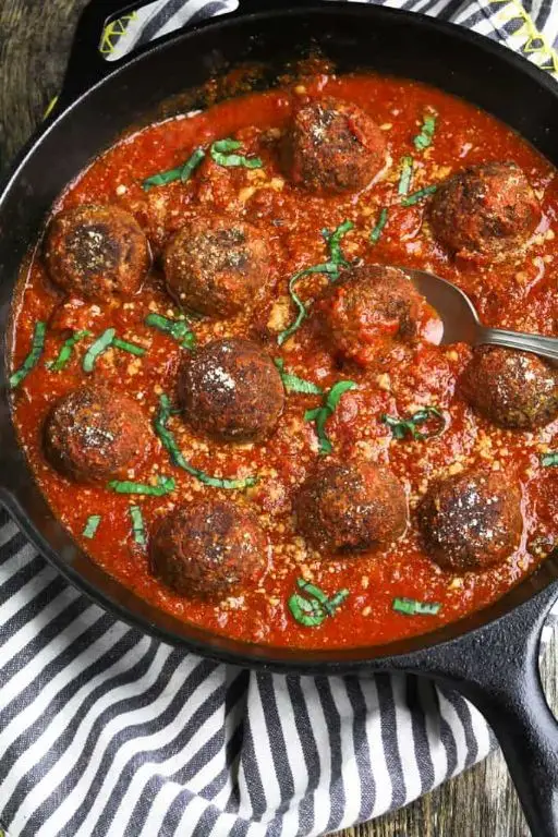Vegan Italian-Style Vegetarian Meatballs