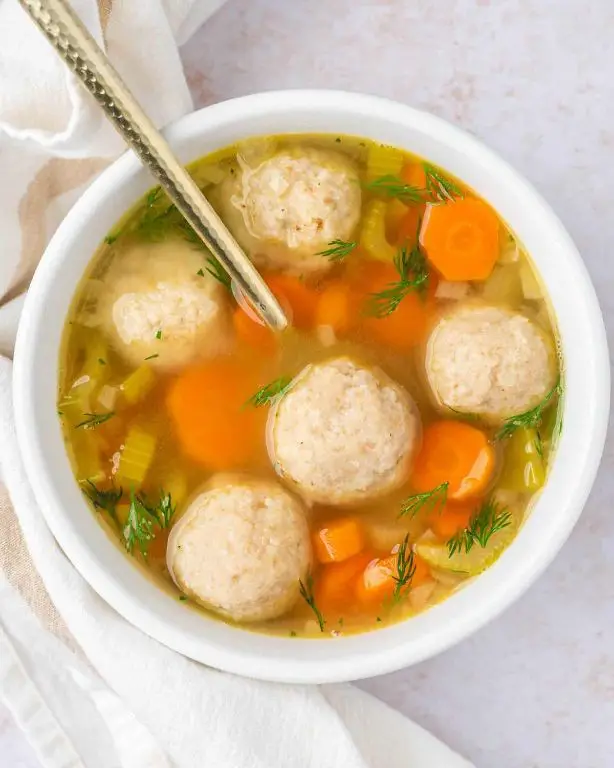 Vegan Matzo Ball Soup