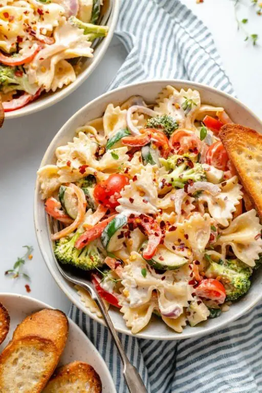 Vegan Pasta Primavera