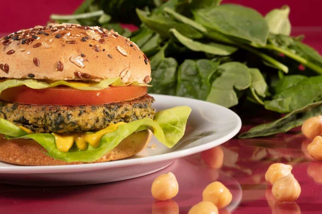 Vegan Spinach and Chickpea Burgers