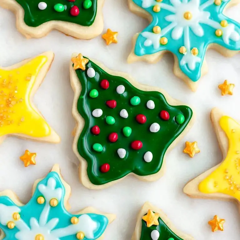 Vegan Sugar Cookies with Royal Icing
