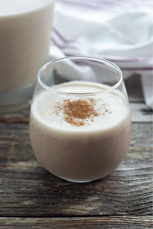 Vegan Sugar Free Almond Milk Egg Nog