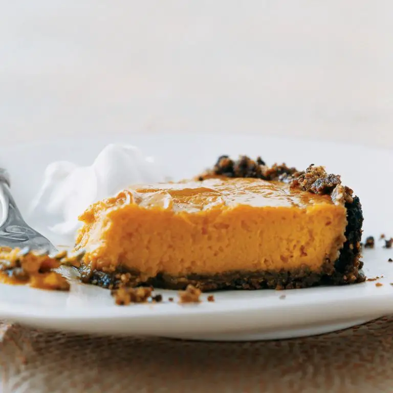 Vegan Sweet Potato Pie with Ginger Snap Crust