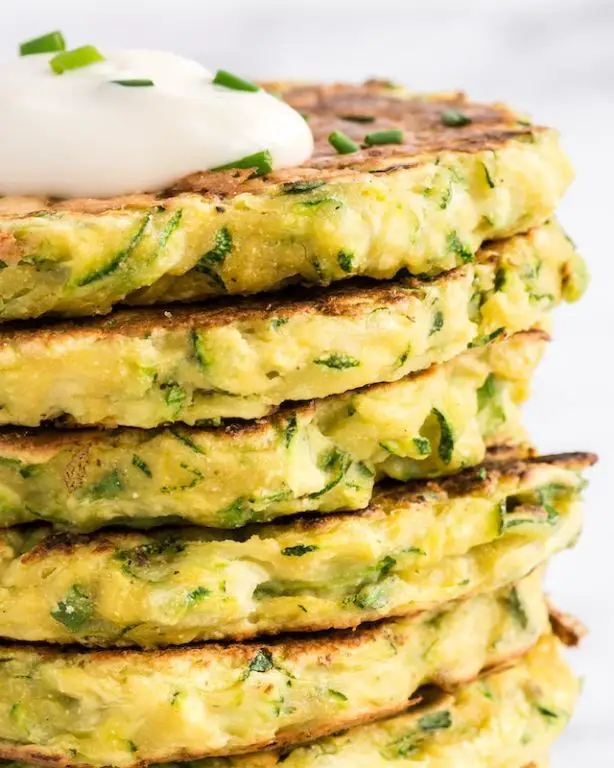 Vegan Yellow Squash Fritters
