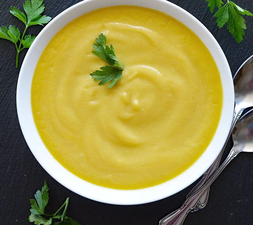 Vegan Yellow Squash Soup