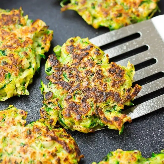 Vegan Zucchini Pancakes