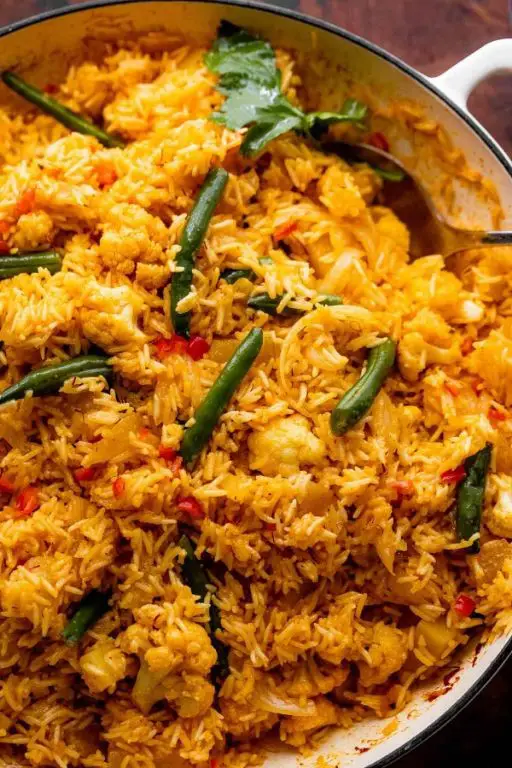 Vegetable Biryani with Basmati Rice