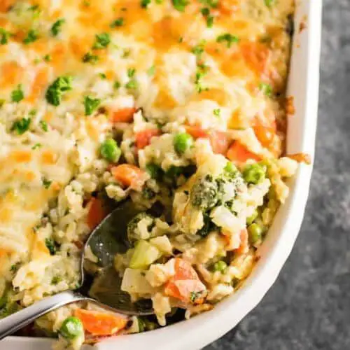 Vegetable Medley Rice Casserole