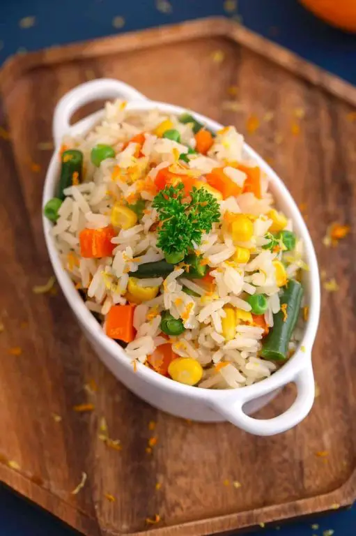 Vegetable Pilaf with Basmati Rice