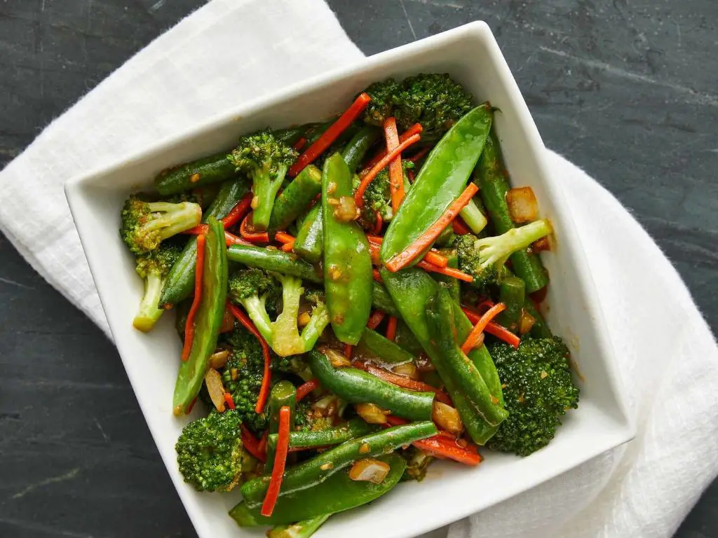 Vegetable Stir-Fry with Ginger and Soy Sauce