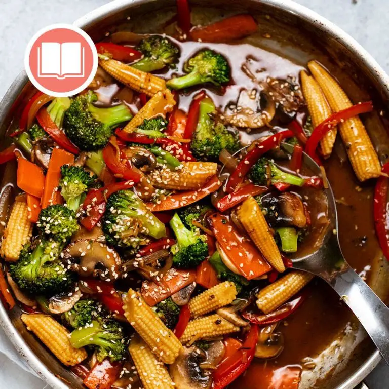Vegetable Stir-Fry with Sesame Ginger Sauce