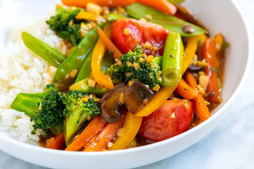 Vegetable Stir-Fry with Soy Sauce Glaze