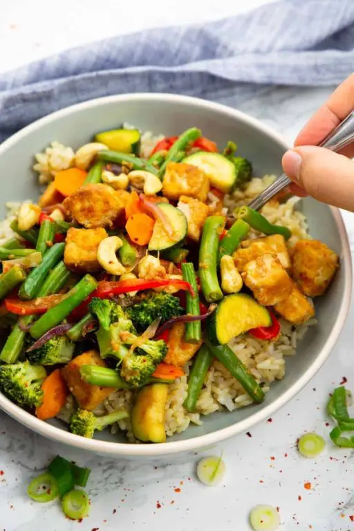 Vegetable and Tofu Power Stir-Fry