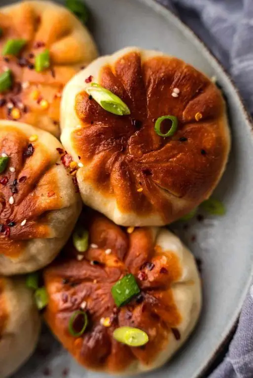 Vegetable and Tofu Steamed Buns