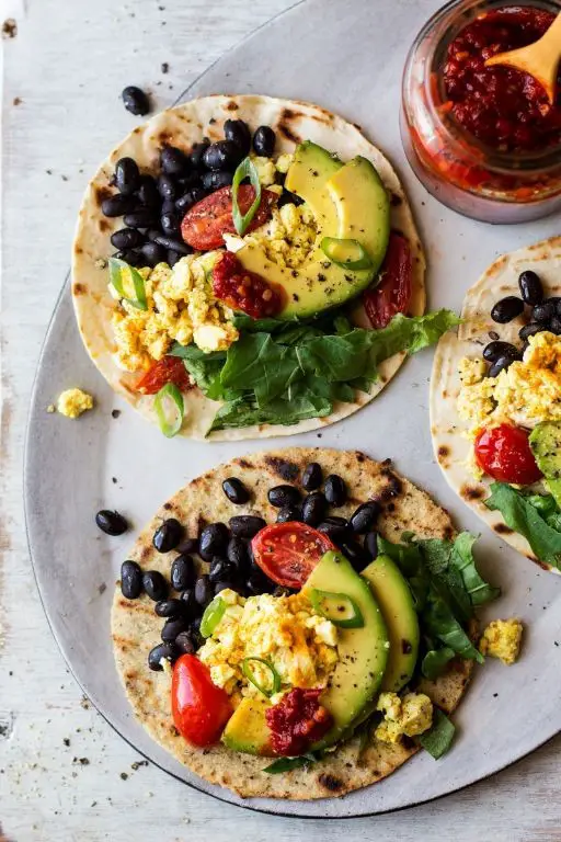 Vegetarian Breakfast Tacos