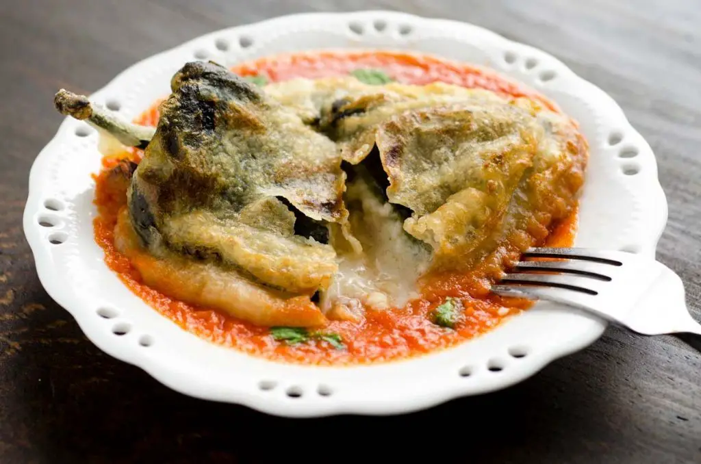 Vegetarian Chiles Rellenos