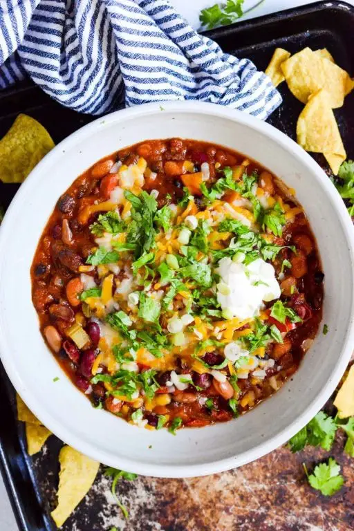 Vegetarian Crock Pot Chili