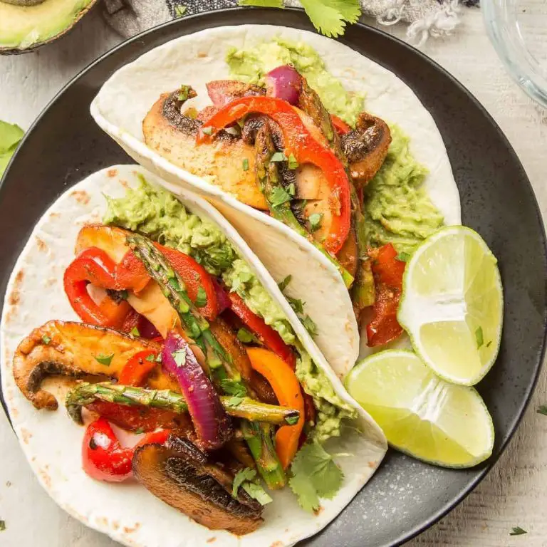 Vegetarian Fajitas with Zesty Seasoning