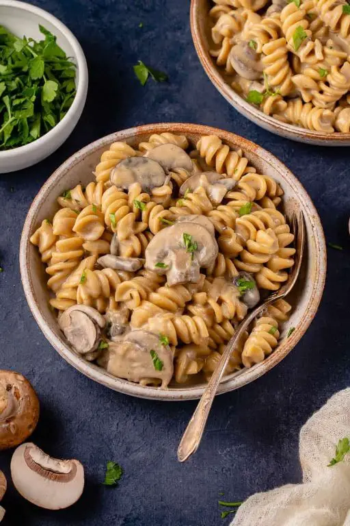 Vegetarian Instant Pot Mushroom Stroganoff