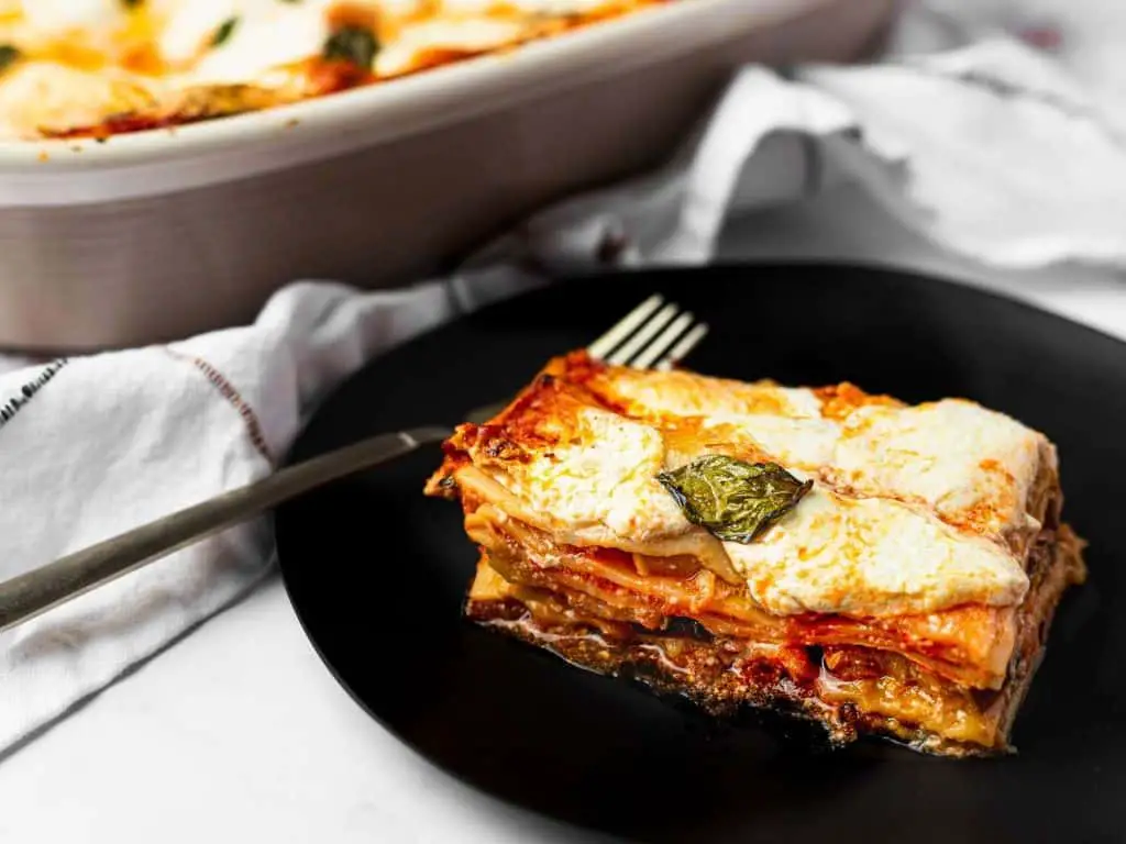 Vegetarian Lasagna with Zucchini and Eggplant