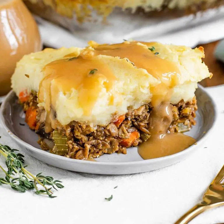 Vegetarian Lentil Shepherd’s Pie