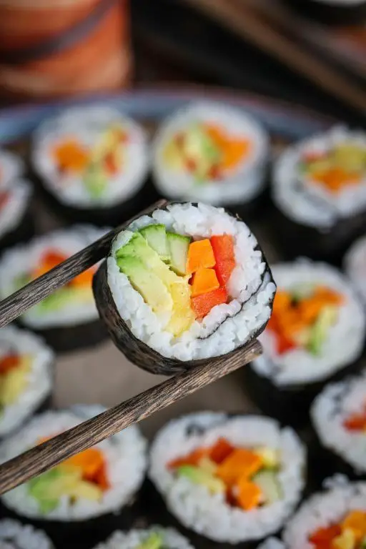 Vegetarian Sushi Rolls