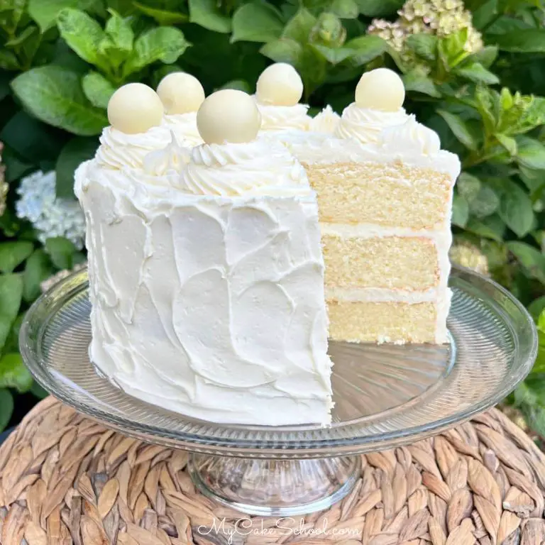Velvety White Chocolate Glaze