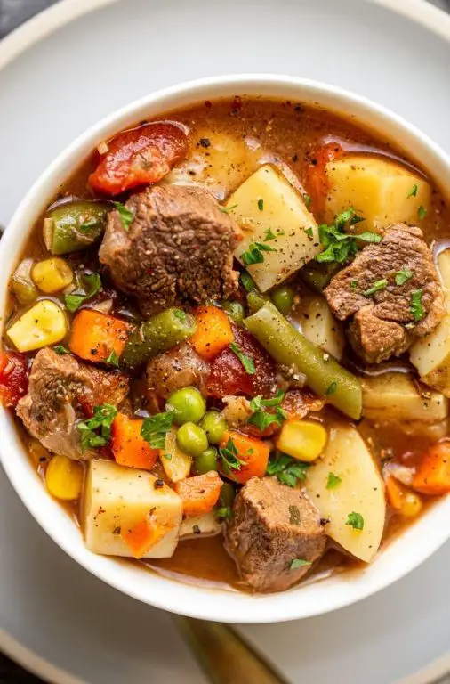 Venison and Vegetable Soup