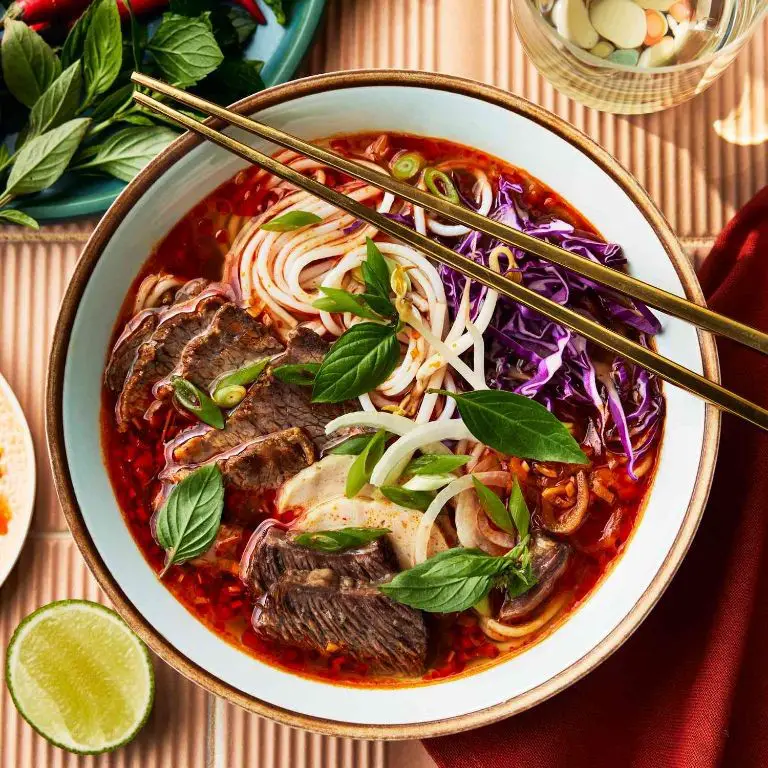 Vermicelli Noodle Soup with Beef