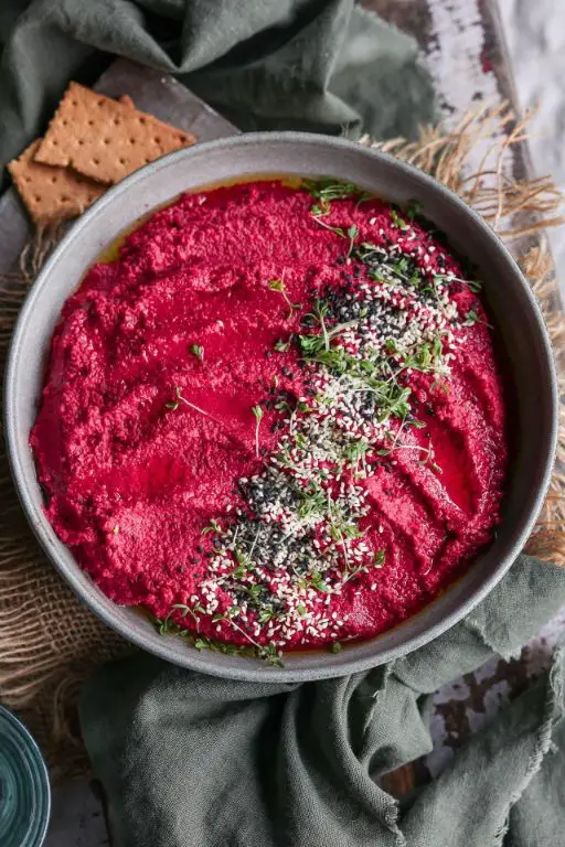 Vibrant Beetroot Hummus