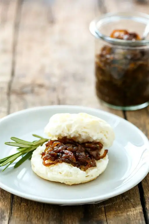 Vidalia Onion Jam with Rosemary