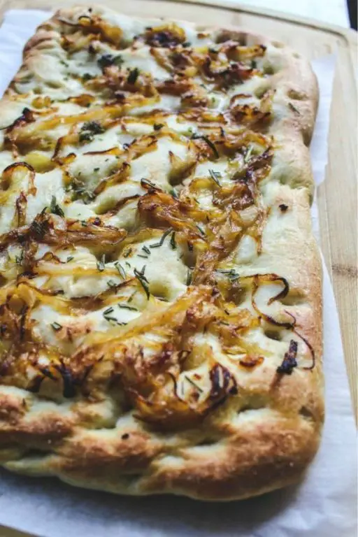 Vidalia Onion and Herb Focaccia