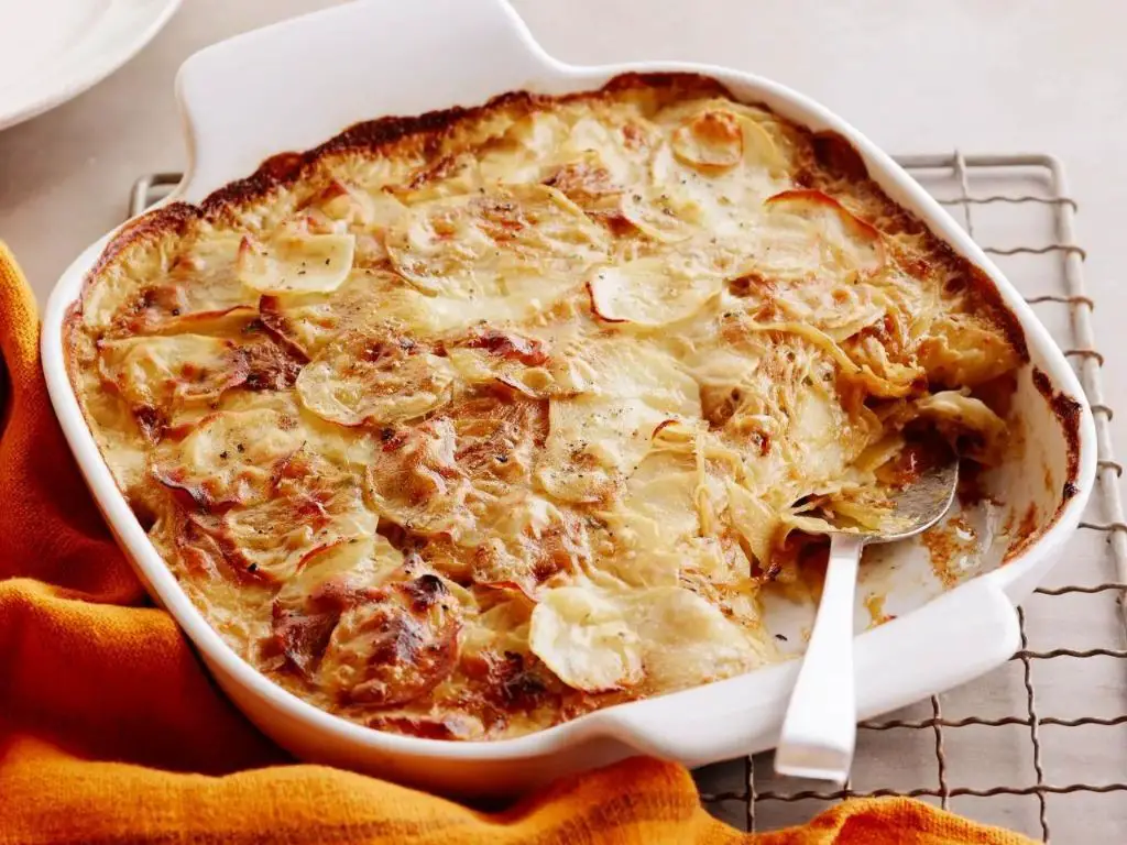 Vidalia Onion and Potato Gratin
