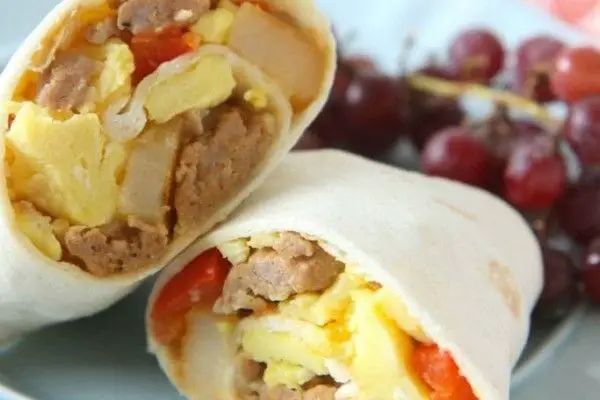Vienna Sausage Breakfast Burritos