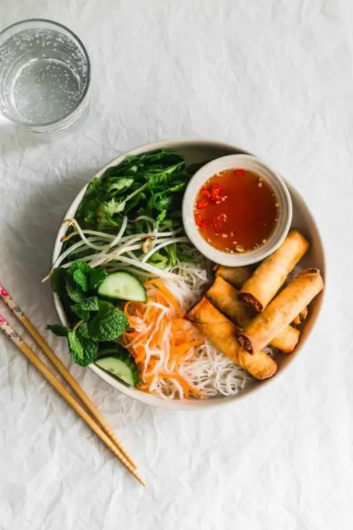Vietnamese Vermicelli Spring Rolls