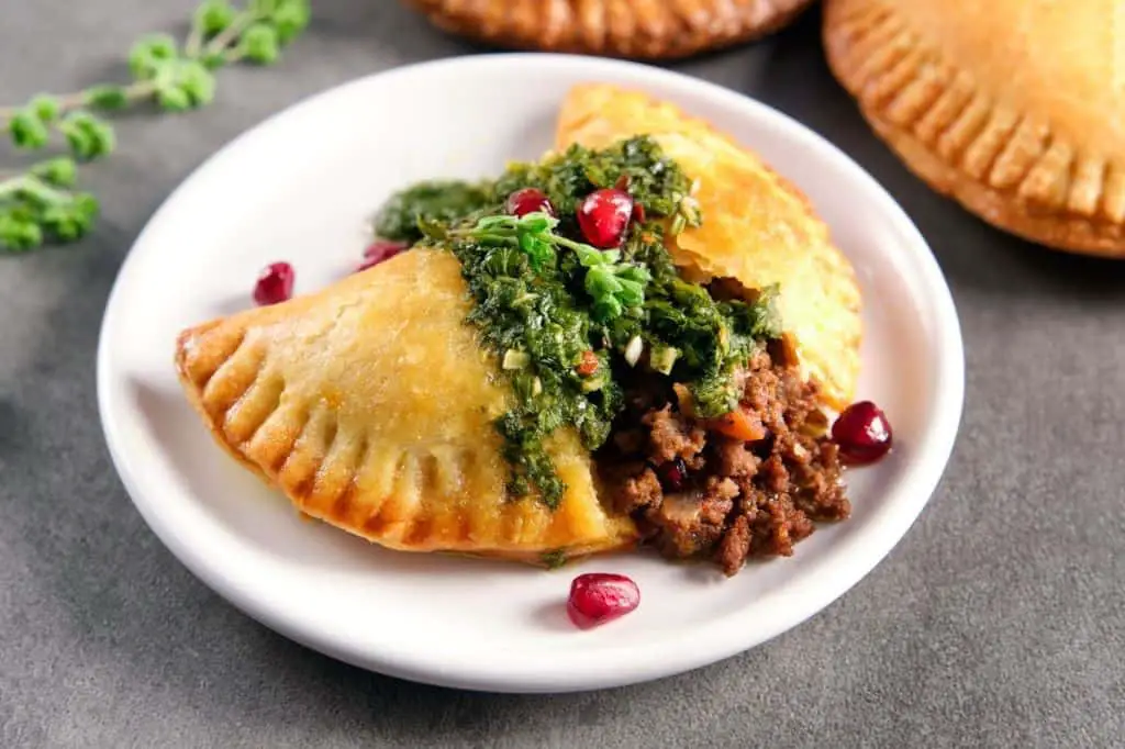 Wagyu Beef Empanadas with Chimichurri