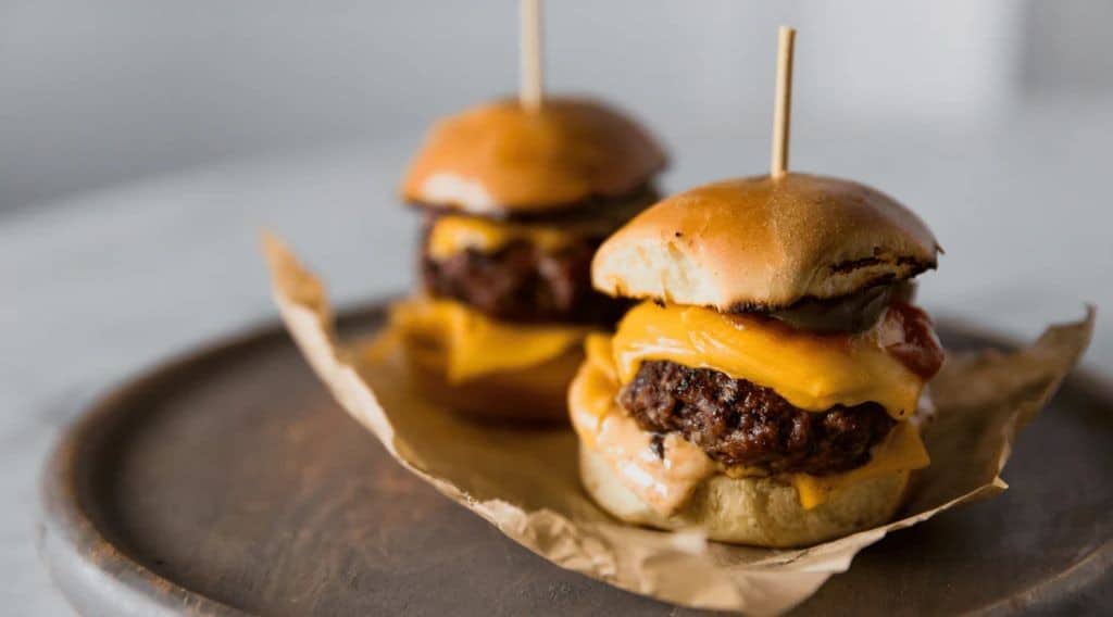 Wagyu Beef Sliders with Caramelized Onions