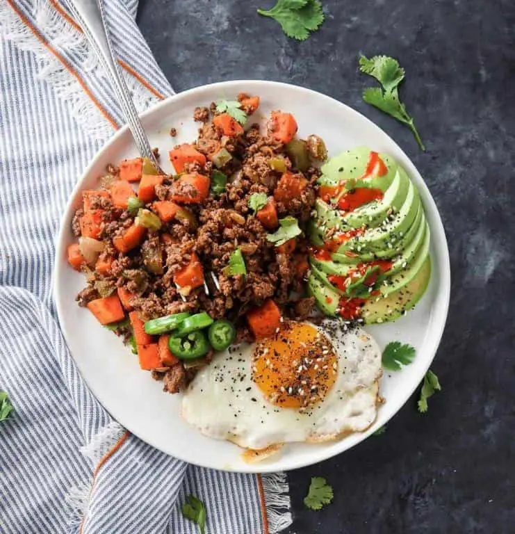Wagyu Beef and Sweet Potato Hash